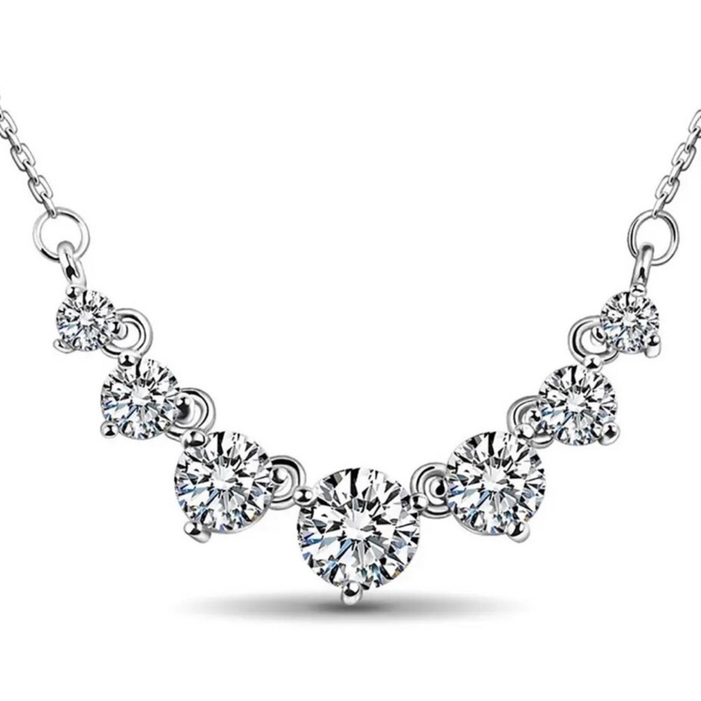 2.8 Ct Moissanite Necklace!